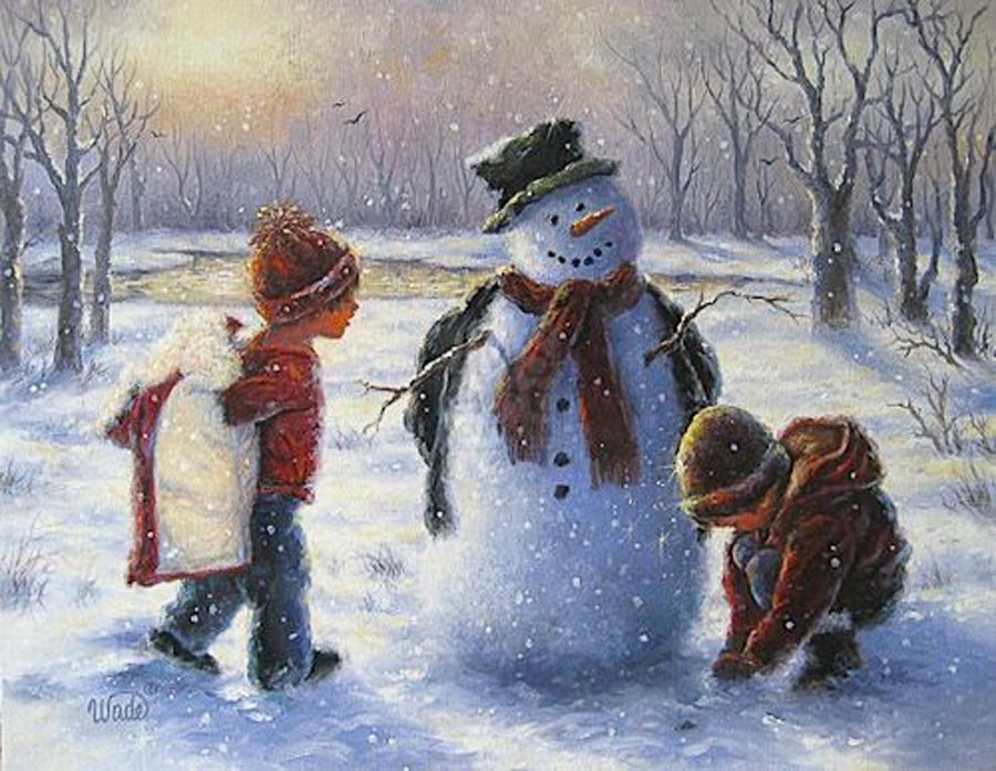 Vickie Wade Snow Play